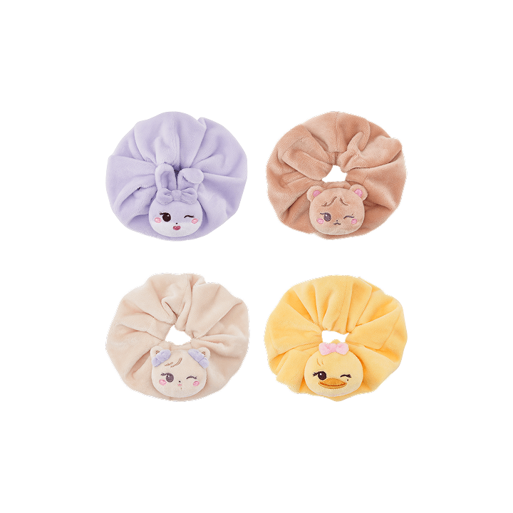 [DEADLINETOUR] BLACKPINK CHARACTER LIGHT STICK PLUSH SCRUNCHIE_0