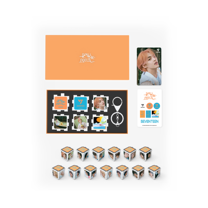 SEVENTEEN | SEVENTEEN DIY METAL CUBE(SPILL THE FEELS)
