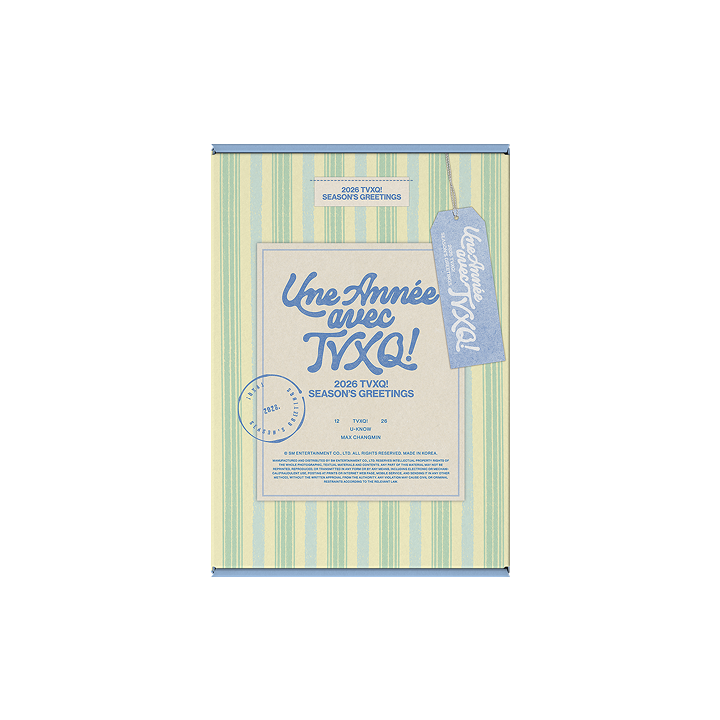 TVXQ! | TVXQ! 2026 Season's Greetings