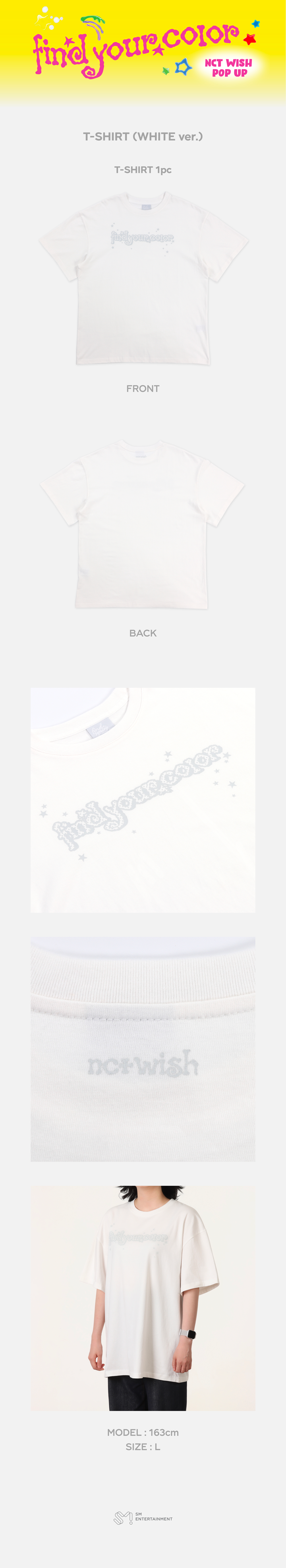 T-SHIRT (WHITE ver.) 1 detail