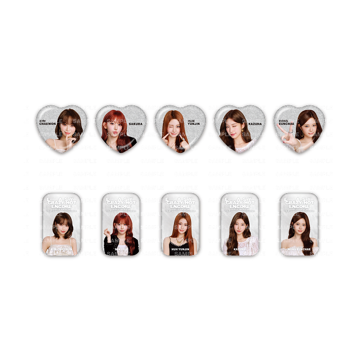 [EASY CRAZY HOT ENCORE IN JAPAN]PHOTO CAN BADGE