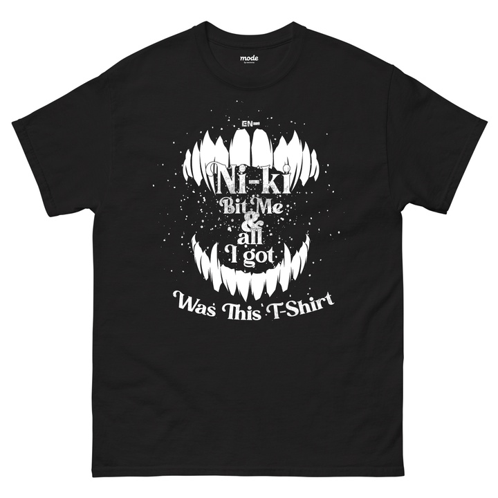 [NI-KI] Bit Me S/S Tee (Black)