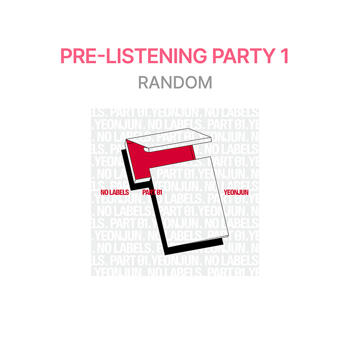 TOMORROW X TOGETHER- [PRE-LISTENING PARTY 1] ‘NO LABELS: PART 01’ (Weverse Albums ver.) (Random)