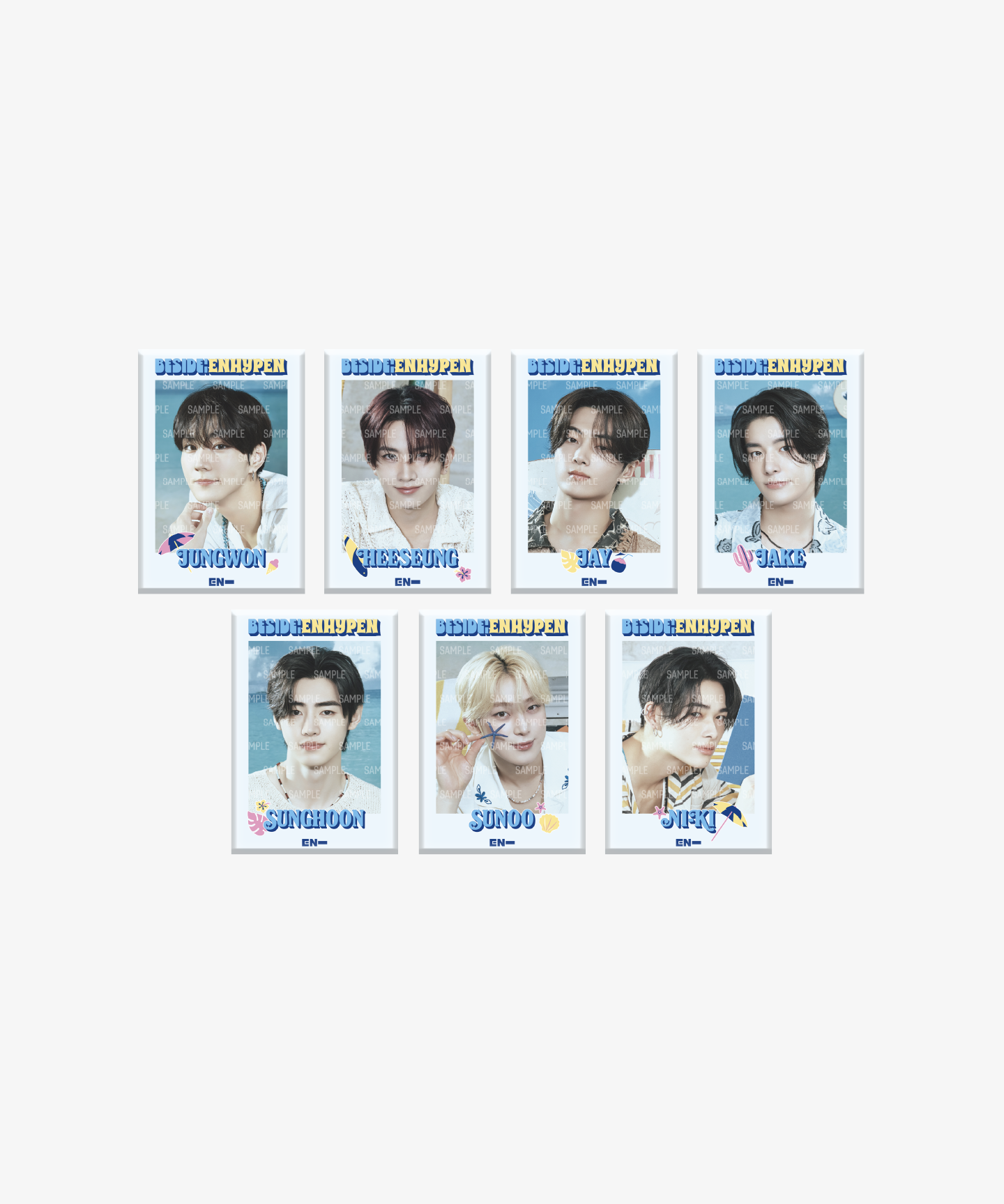 [BESIDE:ENHYPEN] PHOTO CAN BADGE