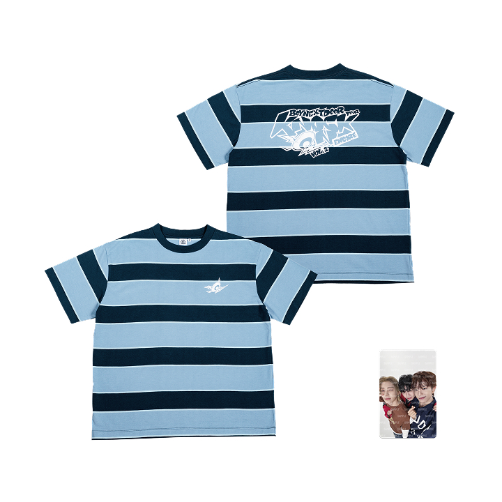 ['KNOCK ON Vol.1' ENCORE IN JAPAN] S/S T-SHIRT(STRIPE)