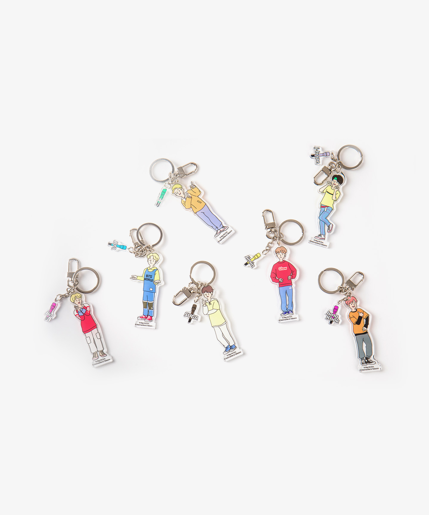 BTS | BTS WORLD BTS STORY Acrylic Keyring