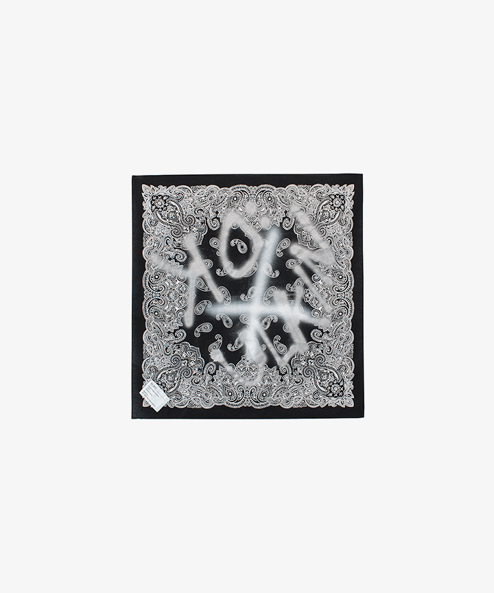 [ULKIN X iKON DK] DK Graffiti Bandana_Black_0