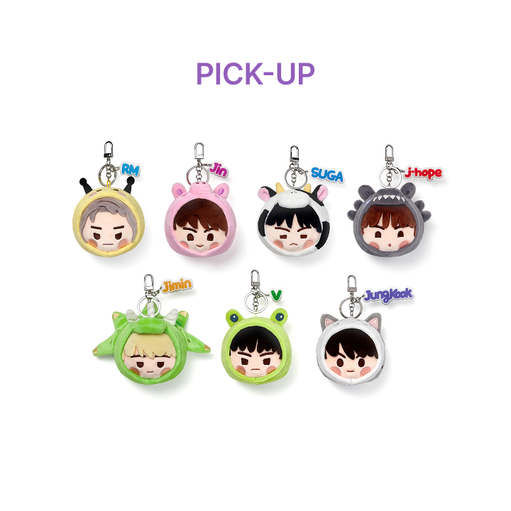 BTS | Face Keyring