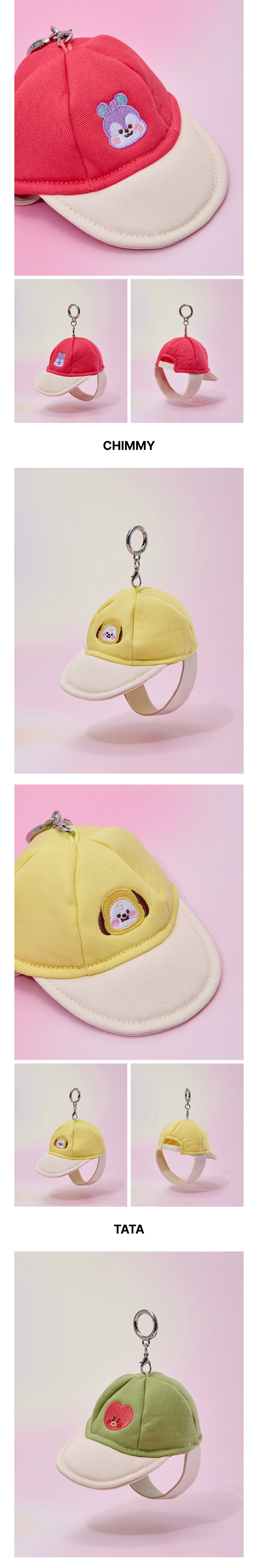 Jelly Shop Ball Cap Keyring 2 detail