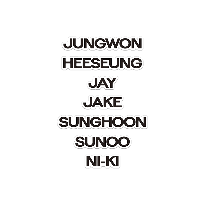 [宵 -YOI-]NAME STICKER