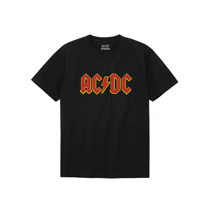 AC/DC RED LOGO BK