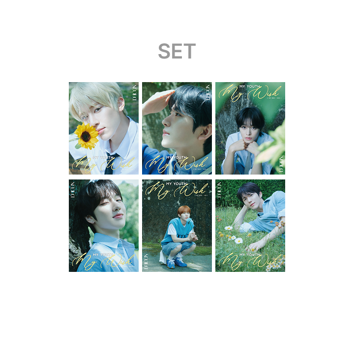 NCT WISH | DICON VOLUME N°29 NCT WISH MY YOUTH, MY WISH (SET)