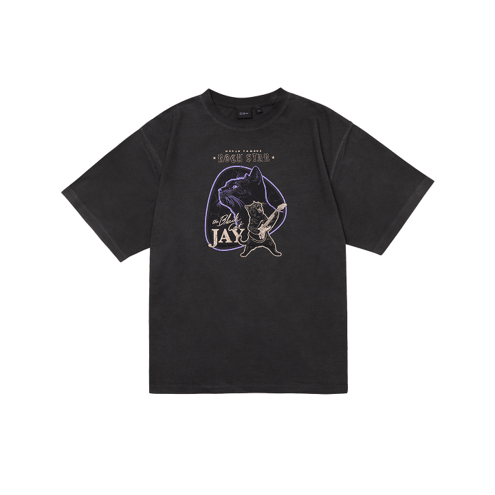 [JAY] JAY'S FAMILY T-SHIRT (BLACK)