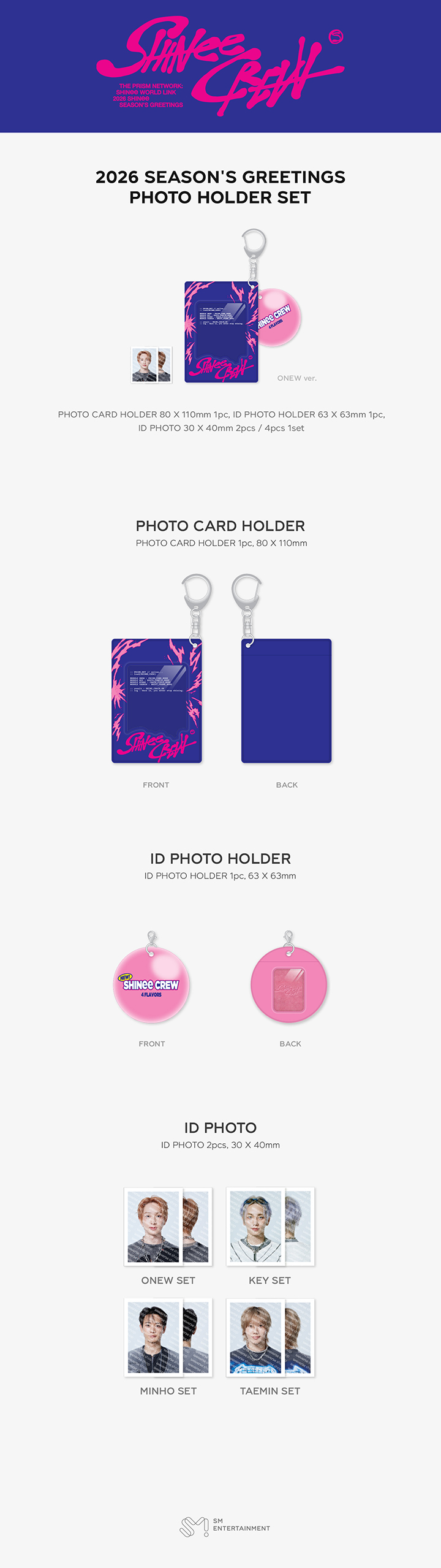 SHINee | PHOTO HOLDER SET