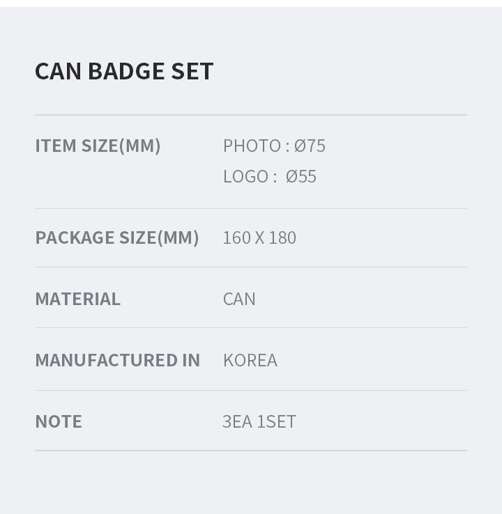 Can Badge Set 3 detail