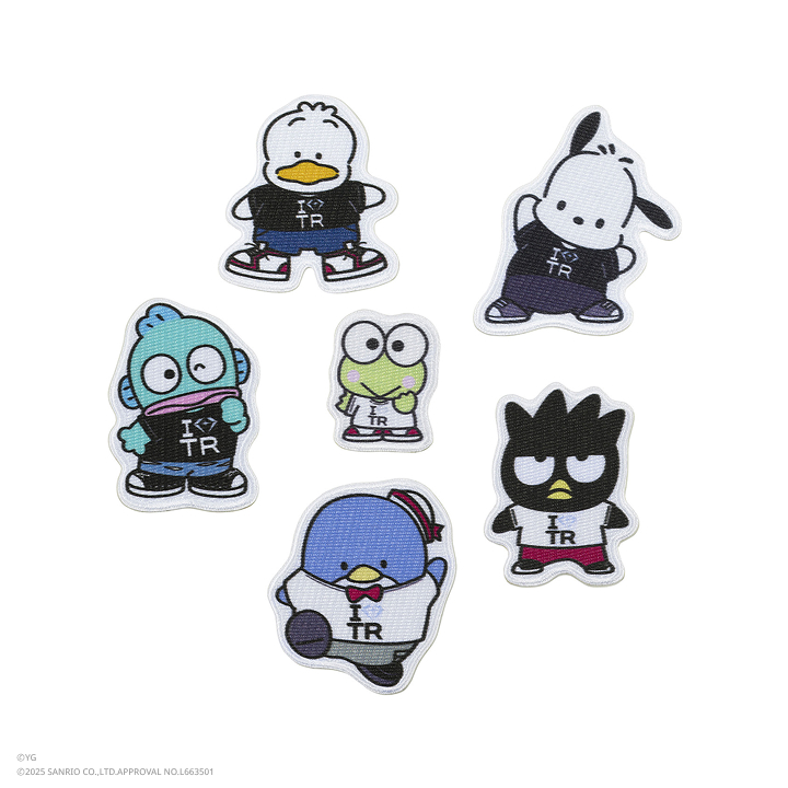[TREASURE×HAPIDANBUI]【TREASURE×HAPIDANBUI】ワッペンステッカー