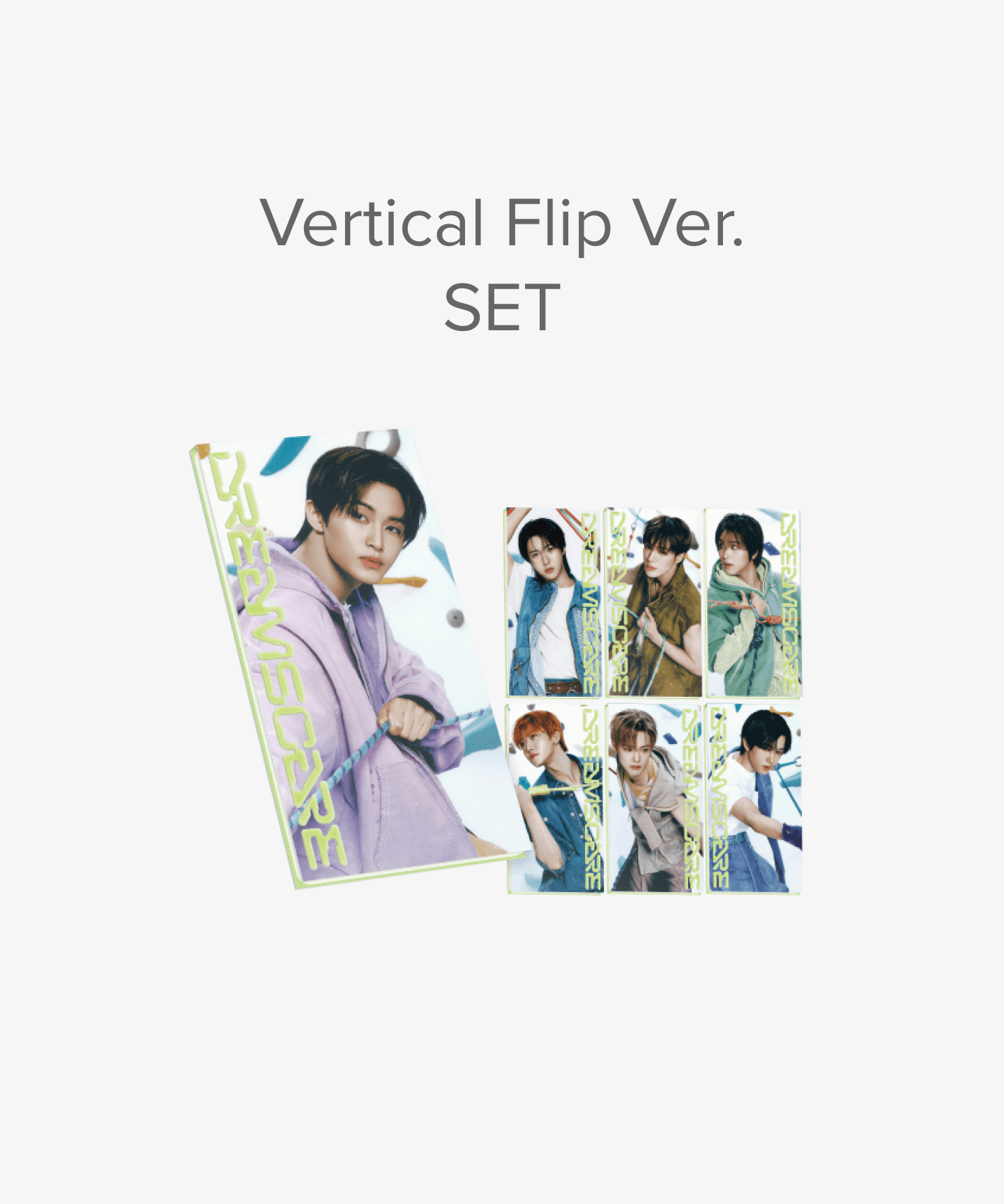 NCT DREAM 「DREAMSCAPE」(Vertical Flip Ver. (セット))