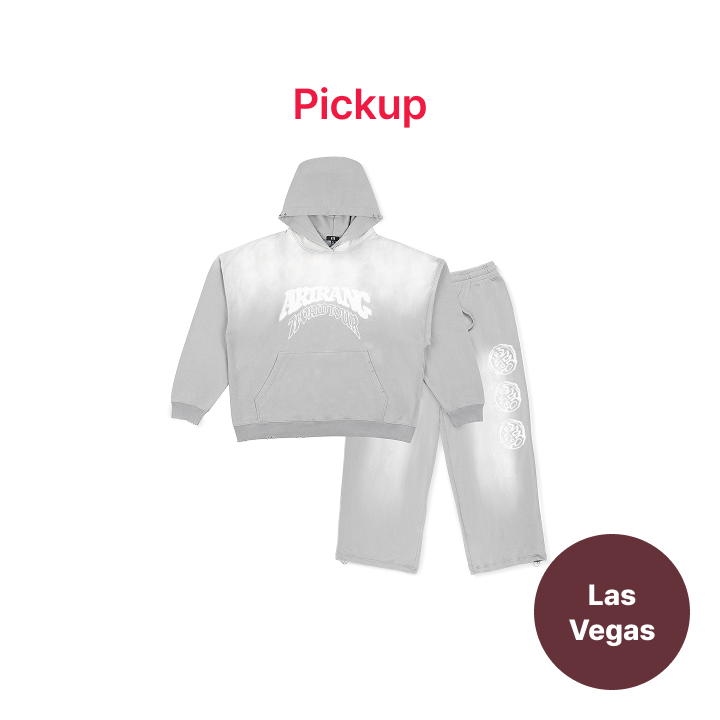 BTS | [LAS VEGAS] Hoodie & Pants Set-up (Gray) (US Ver.)