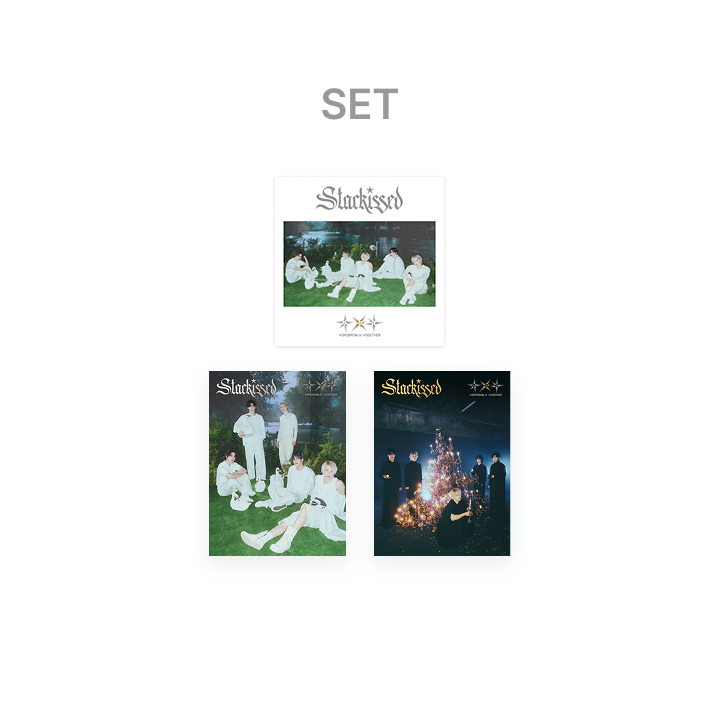 JP 3rd Album『Starkissed』3 SET