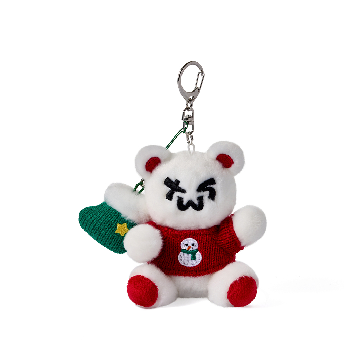 [TWS : HOLIDAY WITH US]PLUSH KEYRING (BEAR)
