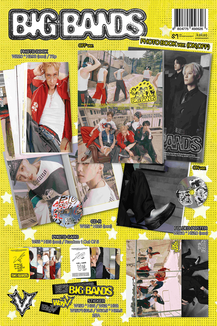 The 7th Mini Album [BIG BANDS] (PHOTO BOOK Ver.) Set 0 detail