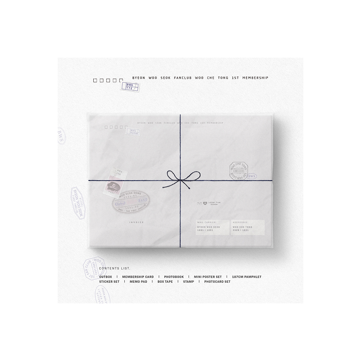ビョンウソク　メンバーシップ　キット ウソクの メンバーシップキット 豪華でした😍 送料だけそれなりに