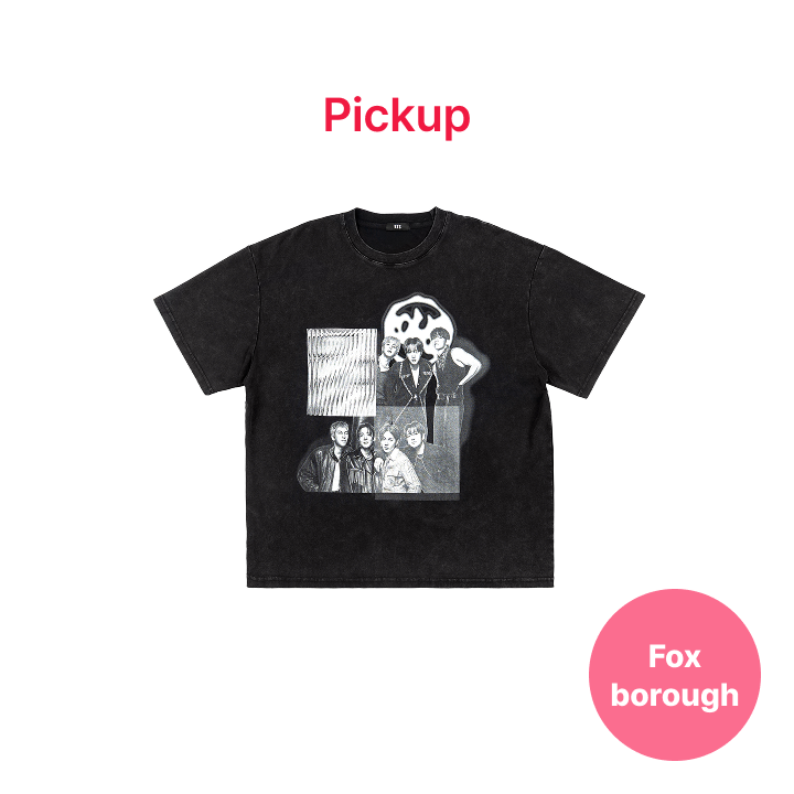 BTS | [FOXBOROUGH] [US Exclusive] S/S Photo T-shirt (Black)