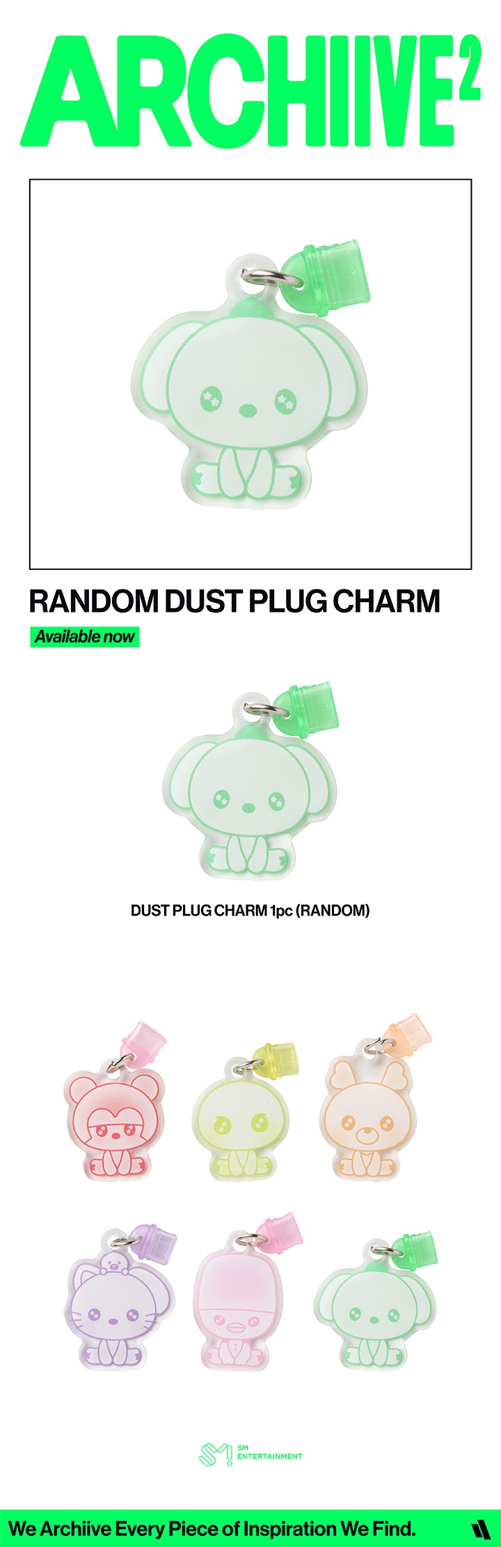 RANDOM DUST PLUG CHARM 1 detail