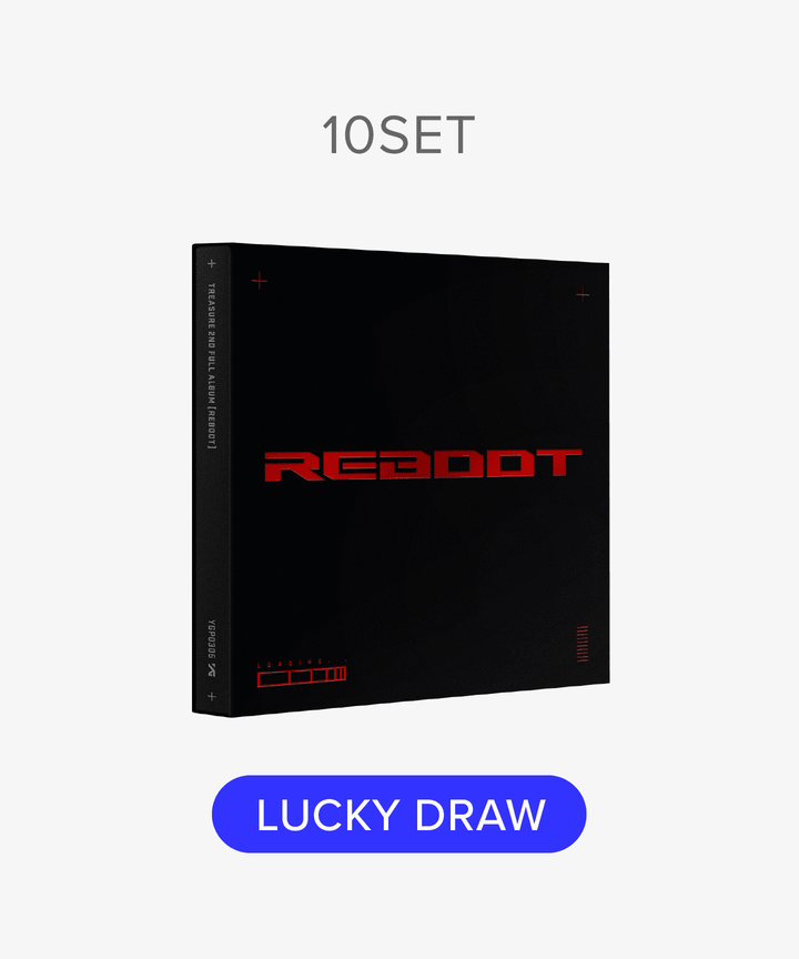 TREASURE | 【先着ラッキードロー専用】[REBOOT] DIGIPACK Ver.<10形態 
