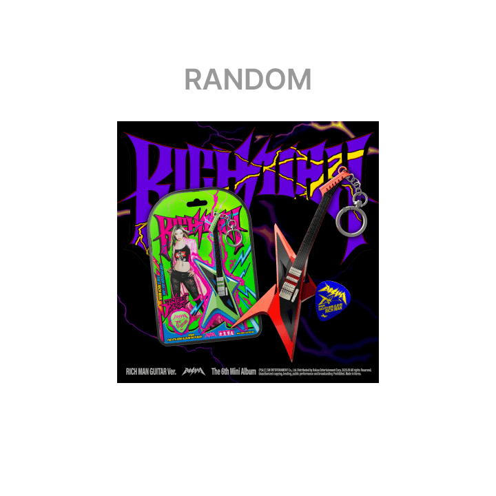 6th Mini Album [Rich Man] (RICH MAN GUITAR Ver.) (Random)
