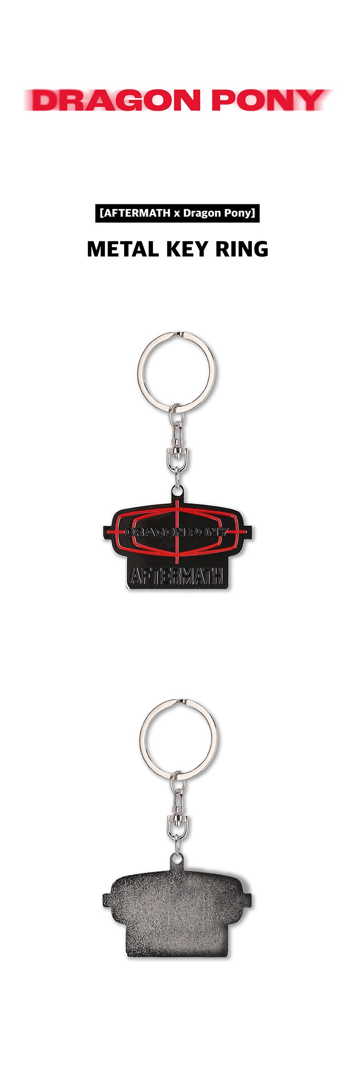 [ATM x Dragon Pony] METAL KEY RING 0 detail