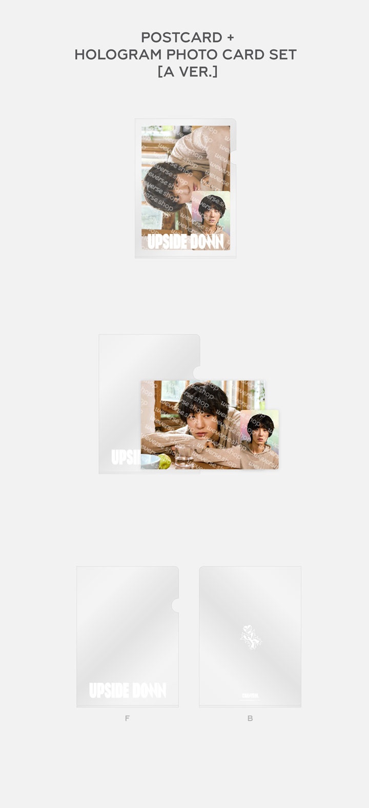 POSTCARD + HOLOGRAM PHOTO CARD SET [A VER.] 0 detail