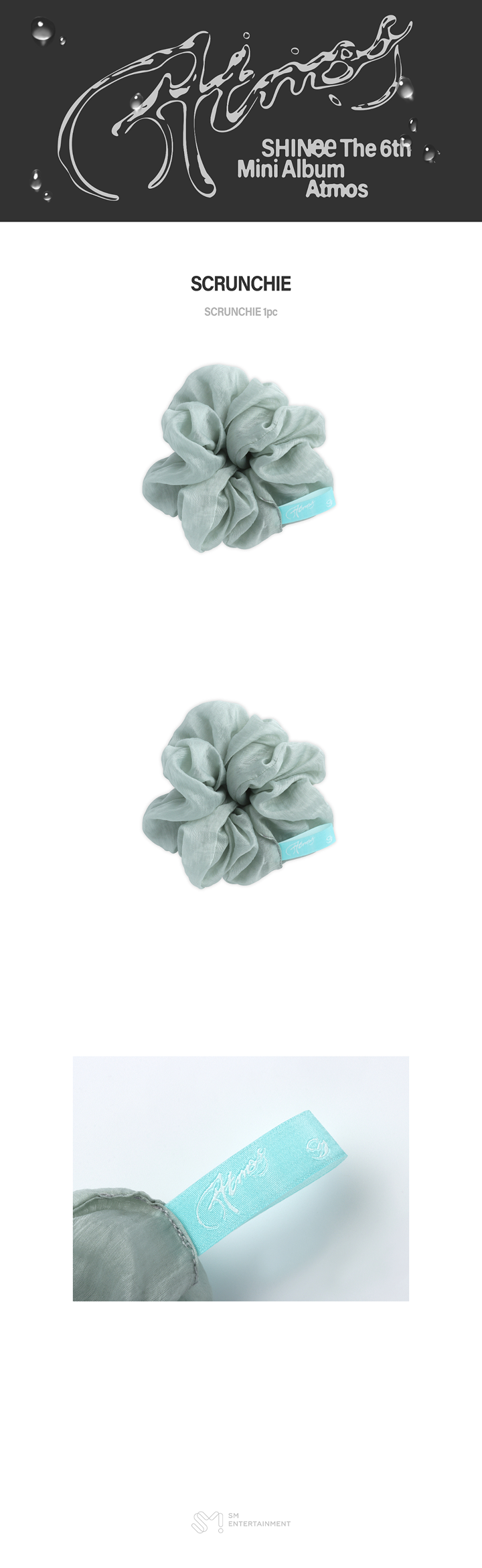 SHINee Atmos Scrunchie
