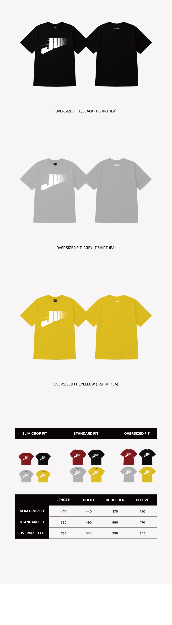 [JUMP] BLACKPINK T-SHIRT 3 detail