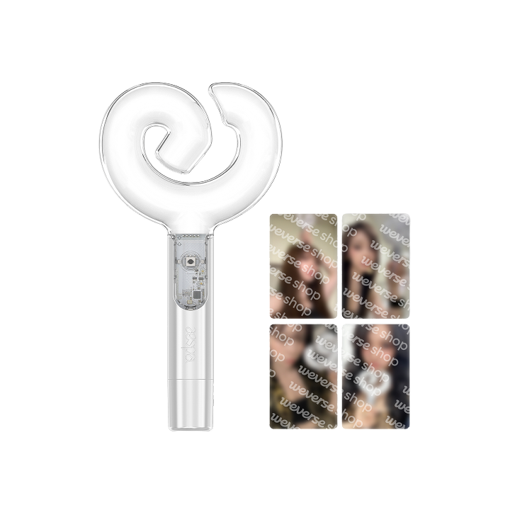 aespa ペンライトver2. トレカ4枚+会場限定ランダムフォトカード付 aespa | OFFICIAL FANLIGHT ver.2