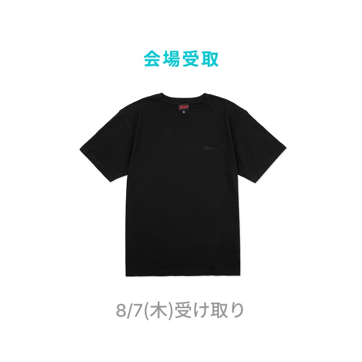 [8/7(木)受け取り]S/S T-SHIRTS(BK)