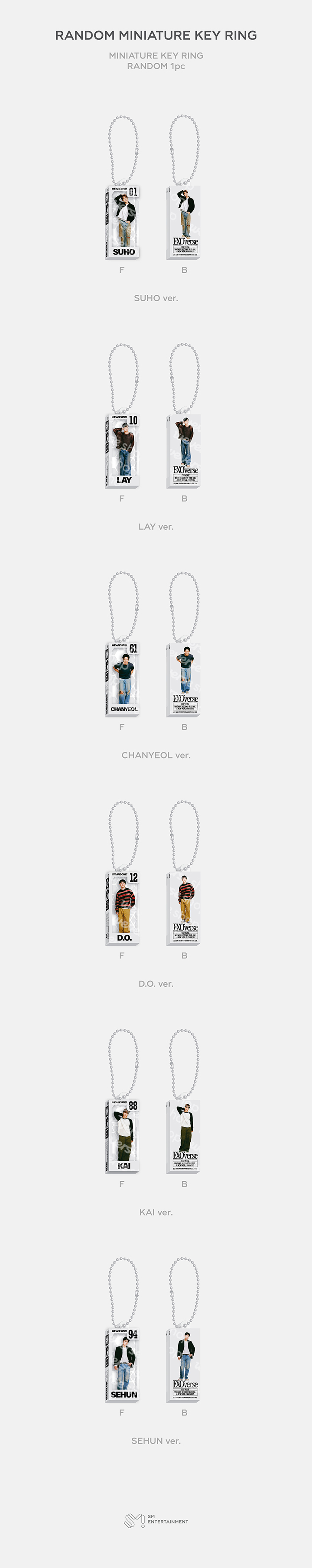 RANDOM MINIATURE KEY RING 0 detail