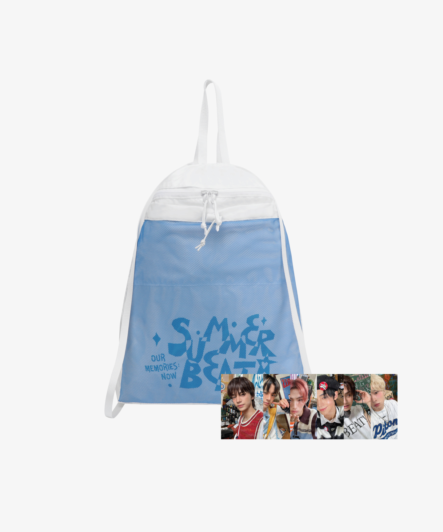 [SUMMER BEAT] STRING BAG(BLUE)