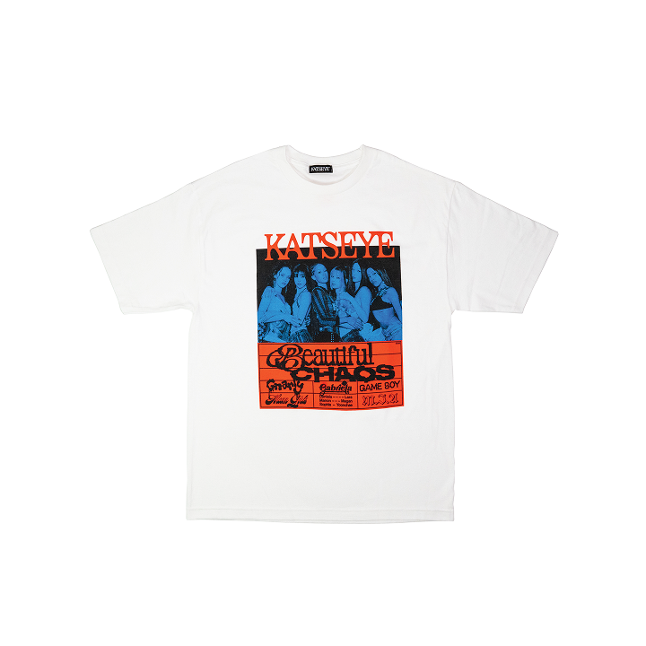 トップス KATSEYE S/S T-SHIRT (WHITE) KATSEYE | S/S T-shirt (White)