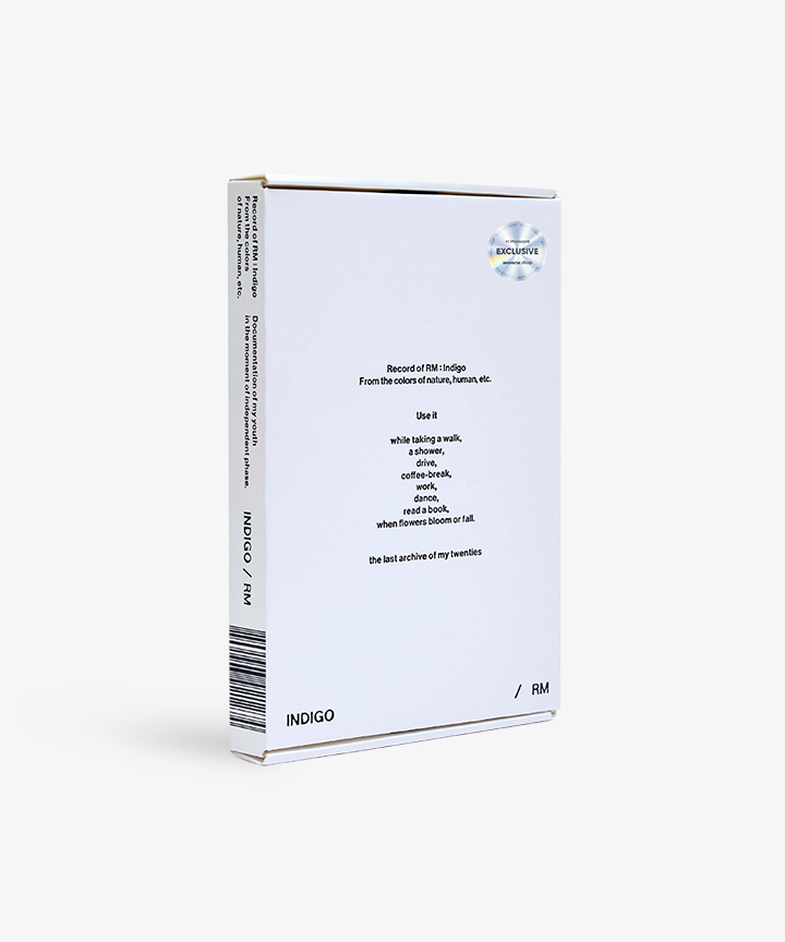 BTS | 'Indigo' Book Edition (Weverse Exclusive Version)