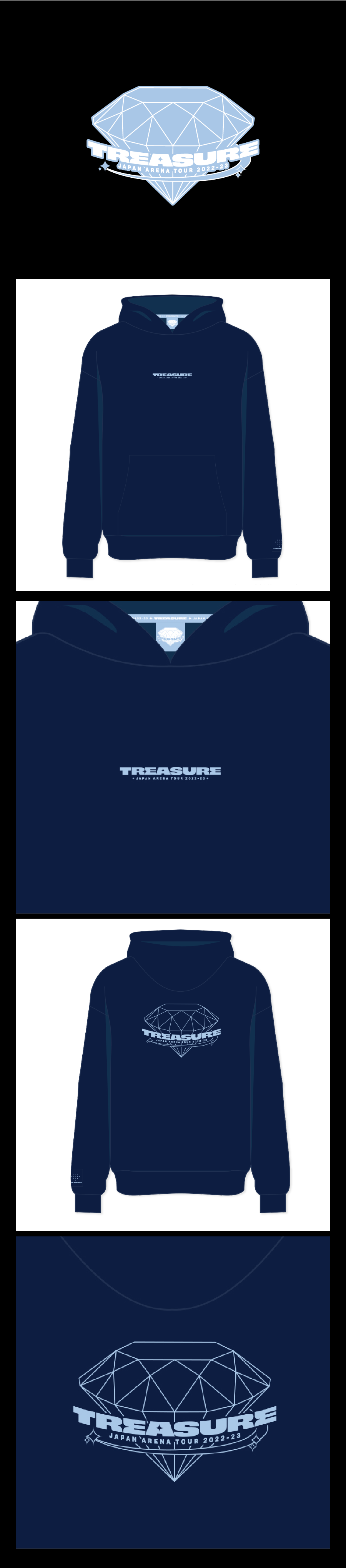 TREASURE JAPAN ARENA TOUR フーディー 0 detail