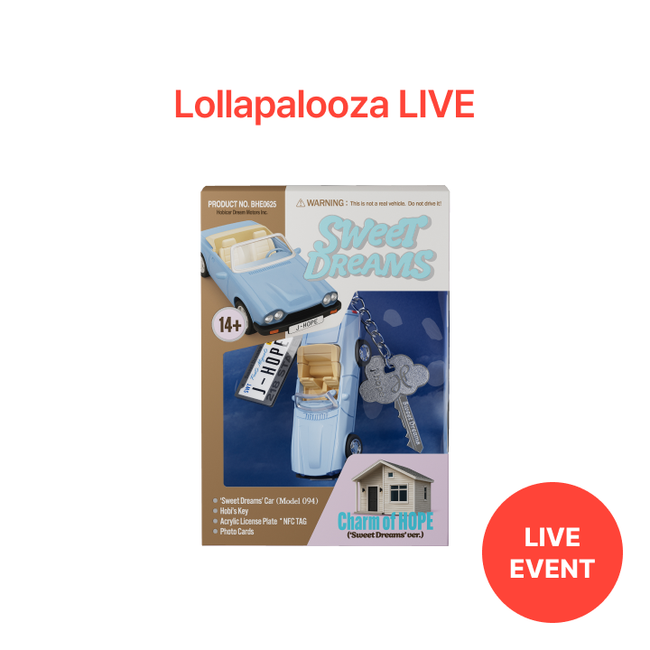 BTS | [Lollapalooza LIVE] 'Charm of HOPE' ('Sweet Dreams' ver.)