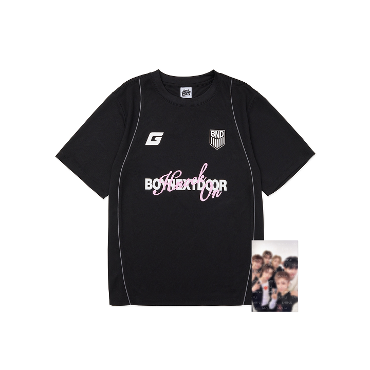 [BOYNEXTDOOR x GRAILZ] S/S T-SHIRT (Black)