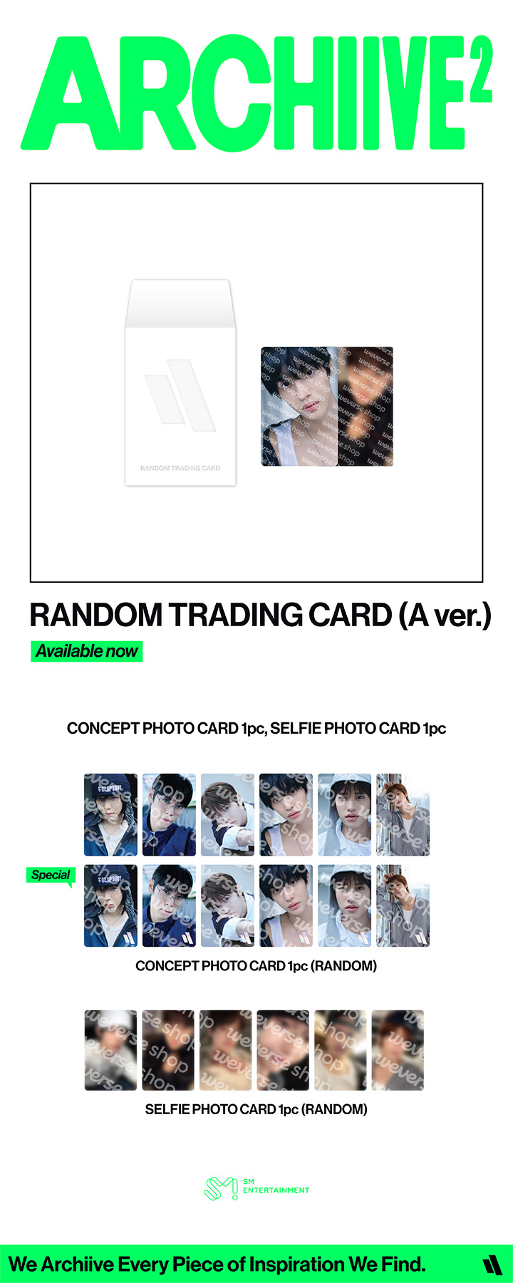 RIIZE ARCHIIVE² Random Trading Card (a Ver.)