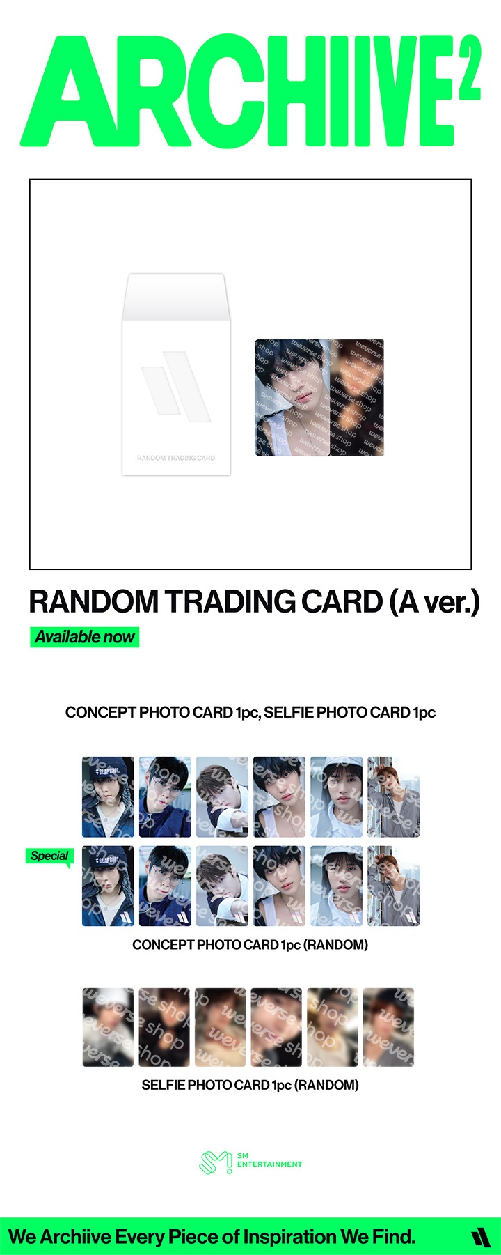 RANDOM TRADING CARD (A ver.) 1 detail