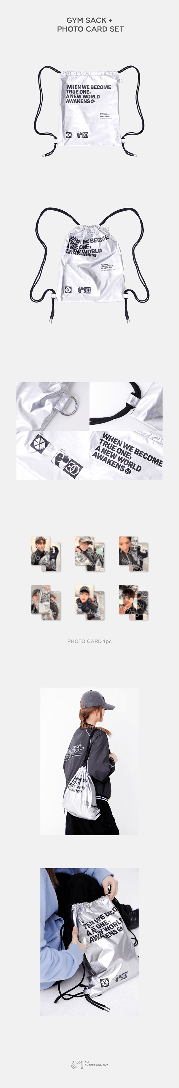 GYM SACK + PHOTO CARD SET 0 detail