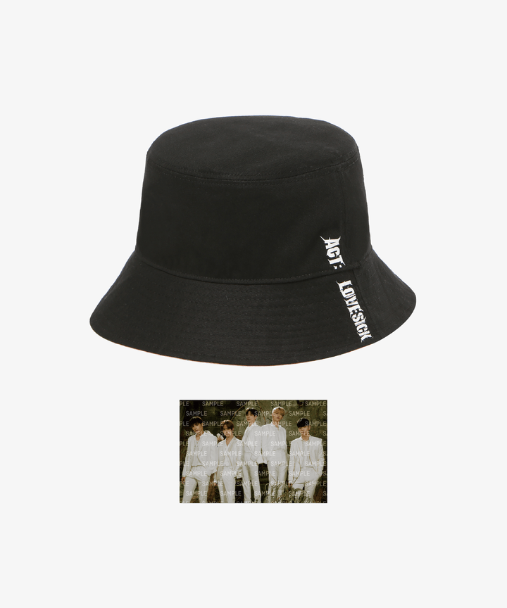 TOMORROW X TOGETHER [ACT LOVE SICK] BUCKET HAT (black)