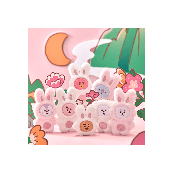 Flat Plush Keyring K-TOKKI