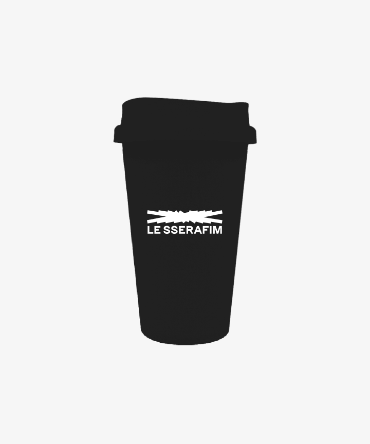 Weverse Con Festival | [LE SSERAFIM] Reusable Tumbler (Black)