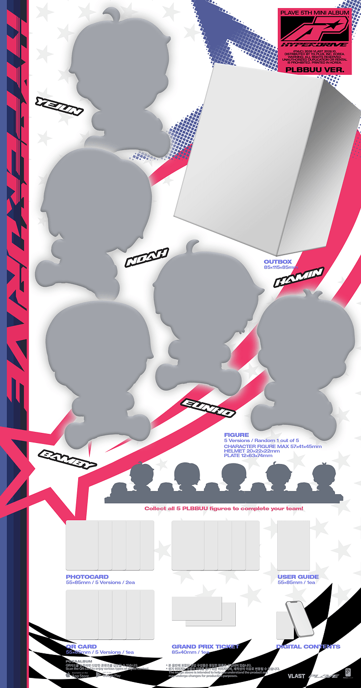 5th Mini Album 'HYPERDRIVE' (PLBBUU Ver.) 0 detail